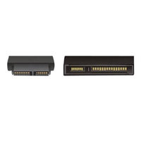 Adaptateur DELOCK 65156 Prise SATA 22 broches vers prise SATA Slim 13 broches