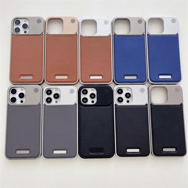 Luxury Metal Acrylic Phone Case for Iphone 15 14 13 12 11 16 Pro Max Magnetic Protection Mobile Cover Funda