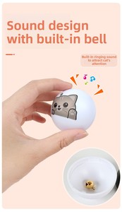 Jouet pour chat en plastique, balle interactive avec herbe à chat pour chatons – <span class=keywords><strong>Anti</strong></span>-ennui, en nylon, vente en gros - Product Image 6