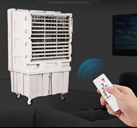 Refroidisseur d'air portable 150L, 3 vitesses, pour usage extérieur, commercial, domestique, garage, hôtel
