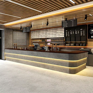 Comptoir <span class=keywords><strong>de</strong></span> café-bar, salon <span class=keywords><strong>de</strong></span> thé, pâtisserie, boulangerie, comptoir <span class=keywords><strong>de</strong></span> réception entièrement meublé - Product Image 3