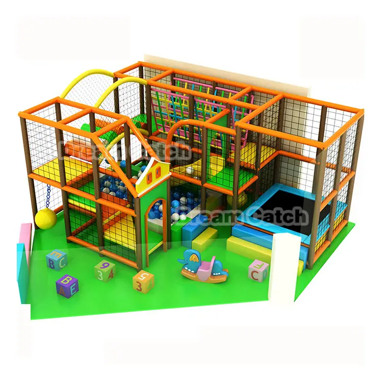 Neue Sicherheit Kleinkind Klettern Soft Play Indoor-Spielgeräte Kinder Indoor-Spielplatz für den Kindergarten