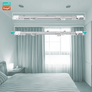 Rail de rideau en aluminium extensible robuste pour plafond, pliage en S, pliage ondulé pour rideaux motorisés, projets hôteliers, OEM ODM - Product Image 6