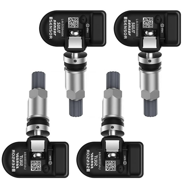 433MHZ and 315 MHZ Frequency Dual Function Universal Programmable Tire Pressure Sensor TPMS Compatible with Automotive Tool