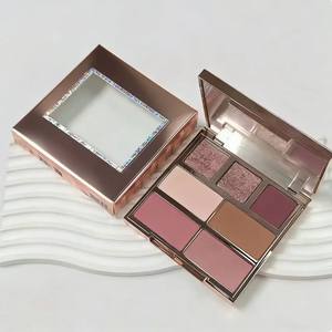 Paleta de Maquillaje de Alta Calidad, 7 Colores, Sombra de Ojos en Polvo, Rubor, Tono Bronceado de Ensueño, Iluminador Facial, Larga Duración - Product Image 5