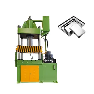 120 ton servo hydraulic press, deep drawing metal tray forming and stretching hydraulic press