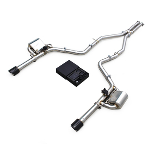 Silencieux Catback personnalisé à son amélioré pour <span class=keywords><strong>Dodge</strong></span> <span class=keywords><strong>Charger</strong></span> <span class=keywords><strong>V6</strong></span> 3.6L 2012-2019 Tuyaux en acier inoxydable Système d'échappement Valvetronic - Product Image 1