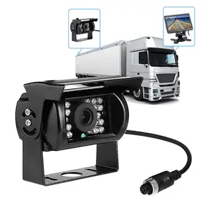 18 IR LEDs 170 Degree 4 Pins HD CCD Vehicle Reversing Camera für Heavy Duty Bus Van