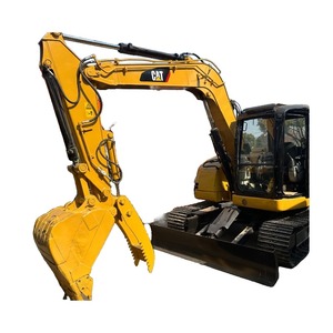 Excavatrice d'occasion de 8 tonnes CAT 308D 306D 308B 308C 308E, machine de terrassement hydraulique à chenilles d'occasion pour la construction - Product Image 1