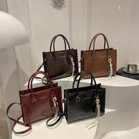 Sac à main en cuir PU texturé pour femme, nouvelle collection 2026, grande capacité, couleur unie, sac bandoulière