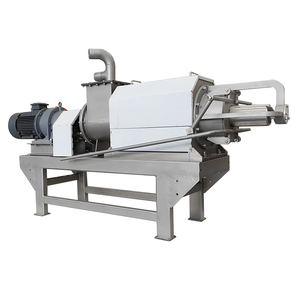 Presse à vis automatique en acier inoxydable Machine de déshydratation du fumier liquide solide Machine de déshydratation de la bouse de vache - Product Image 2