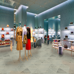 Tapis <span class=keywords><strong>de</strong></span> luxe sur mesure pour vêtements et <span class=keywords><strong>chaussures</strong></span>, design moderne pour hôtel et couloir, moquette mur à mur - Product Image 1