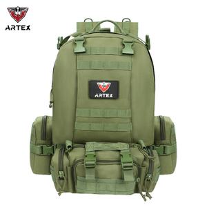 Sac à dos tactique personnalisé pour homme, module extérieur, mochila taticas, sacs de randonnée 50L, sacs à dos tactiques en Oxford pour homme - Product Image 1