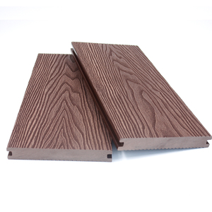 Tavole <span class=keywords><strong>per</strong></span> decking in WPC con venature del <span class=keywords><strong>legno</strong></span> 3D in rilievo, a bassa manutenzione e antiscivolo, <span class=keywords><strong>per</strong></span> uso residenziale e commerciale in giardino ed <span class=keywords><strong>esterni</strong></span>. - Product Image 5