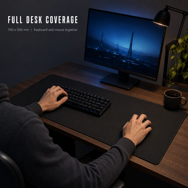 Custom Large Gaming Mouse Pad Non Slip Antiwear Desk Mat With Stitched Edges Office Computer Mousepad 700x300x2mm