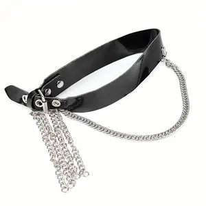 Sexo ropa rendimiento accesorios sexy punk collar