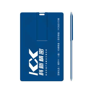 Business Card USB 2.0 3.0 Flash Drive 8GB 16GB 32GB Full Color Printing Credit Card Shape Plastic Pendrive Custom Logo Gift