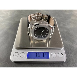 Montre mécanique étanche de super qualité, mouvement d'usine 40 mm, bracelet en cuir de plongée 5711, 101g - Product Image 3