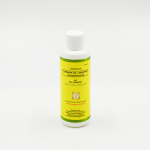 Aceite linimental herbal Greatlab con cúrcuma, mentol y eucalipto para alivio - Product Image 1