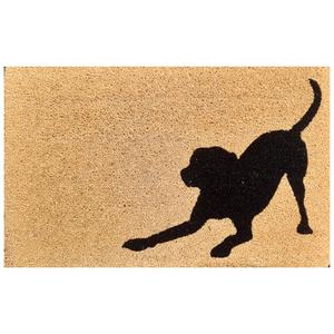Tapis de porte personnalisés avec empreintes de pattes d'animaux, en fibre de coco, design pour chien - Product Image 3