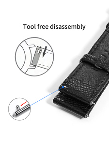 นาฬิกาควอตซ์เรียบง่ายสำหรับผู้ชาย <span class=keywords><strong>TOMI</strong></span> ชุดของขวัญสุดหรู สายหนัง 22 มม. ตัวเรือนโลหะผสม หน้าปัดกระจก กลไกหางโจว - Product Image 6