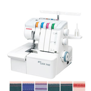 Machine à coudre <span class=keywords><strong>surjeteuse</strong></span> Janome My Lock 744D - Product Image 2