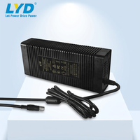 Adaptateur d'alimentation pour machine de nettoyage ultrasonique pour équipement médical 12V24A 288W Adaptateur de bureau haute puissance Certification CE/FCC/UKCA