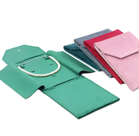 JUE XIN Nouveaux sacs à bijoux rectangulaires de luxe en velours, plusieurs couleurs, mini 20x15x3cm, accessoires de mode pour bijoux en perles