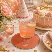 Sous-verres en papier absorbant ronds et carrés économiques pour boissons, sous-verres en papier absorbant 80pt pour hôtels et resorts