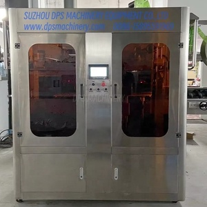 Động cơ điện tự động đôi đầu thu nhỏ tay áo Máy dán nhãn cho chai dầu công suất cao điều khiển màn hình cảm ứng - Product Image 1