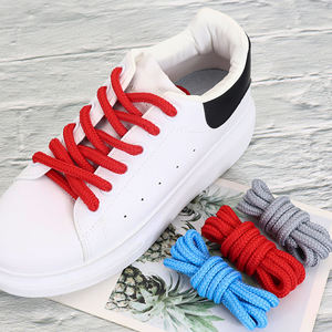 Weiou lacci rotondi da 6mm di spessore forte cordoni di corda lacci Funky coulisse per scarpe da ginnastica stivali con lacci - Product Image 4