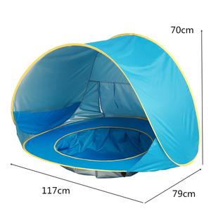 Tienda de <span class=keywords><strong>playa</strong></span> portátil impermeable para niños al aire libre, carpa de <span class=keywords><strong>playa</strong></span> UV para bebés, tienda de campaña emergente para niños, tienda de <span class=keywords><strong>playa</strong></span> para bebés con <span class=keywords><strong>piscina</strong></span> - Product Image 5