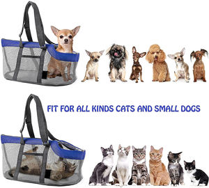 Et anorama-bolsa de viaje para perro, bolsa de transporte de capacidad ajustable para gatos - Product Image 6