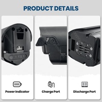 Batterie au lithium pour vélo électrique 21700 cellules en gros 36 48V 15Ah 20Ah Batterie de vélo électrique Kit de conversion de vélo électrique avec batterie