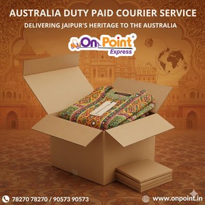 Nuevo Envío Rápido de Jaipur a Australia, Mensajería Económica con Impuestos Pagados, Entrega Aérea Puerta a Puerta, Seguro, Soporte 24/7 - Product Image 2