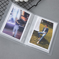 A4 A5 A6 3 pouces 4 pouces 5 pouces 6 pouces 7 pouces Mat PP Couverture PP Poches Photocard Carte Photo Album Classeur Collect Book