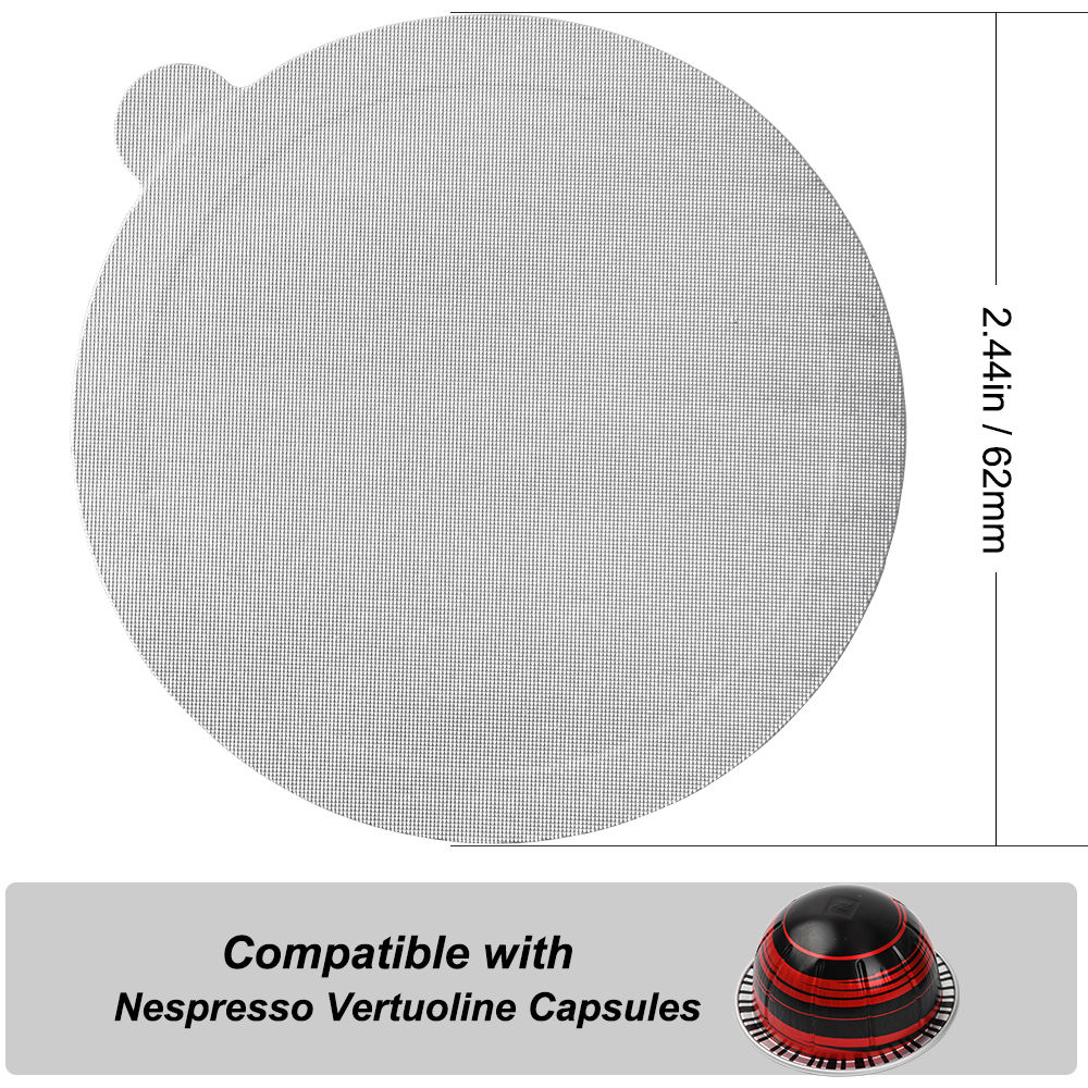 200 Coperchi Alluminio Per Capsule Nespresso Vertuoline - Kit Fai Da Te Caffè - Foto 3