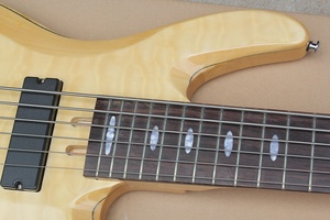 Flyoung Giá Rẻ Trung Quốc Guitars Gỗ Tự Nhiên Màu 6 Strings Electric Bass Guitar Profectional Bass Guitar - Product Image 4