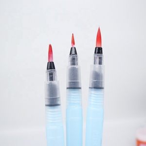 Ensemble professionnel <span class=keywords><strong>de</strong></span> 6 stylos pinceaux rechargeables pour aquarelle, <span class=keywords><strong>encre</strong></span>, dessin, peinture, calligraphie, fournitures artistiques - Product Image 5