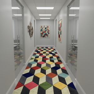 Tappeto da <span class=keywords><strong>Corridoio</strong></span> Minimalista Antiscivolo per Casa Moderna - Product Image 1