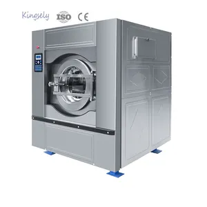 Mesin cuci industri 100kg, peralatan Laundry komersial yang efisien dan dapat diandalkan untuk cucian tugas berat