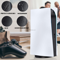 Weiße Abdeckplatten für PS5-Seitenwände Shell-Ersatz-Frontplatten für Playstation 5 Digital Edition-Konsolen zubehör
