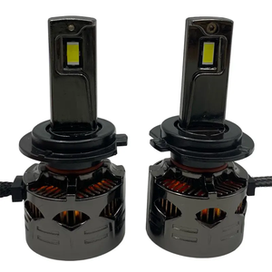 AUTO IDEAL Super Bright M9 Pro <span class=keywords><strong>12V</strong></span> Nuevas <span class=keywords><strong>Bombillas</strong></span> LED para Faros Delanteros de <span class=keywords><strong>70W</strong></span> 15000lm 6500K para Autos H4/<span class=keywords><strong>H7</strong></span>/H1/H11 - Product Image 2