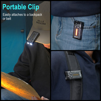 Lampe torche rechargeable Boruit Ev10 Mini 62g, batterie 1000mAh et charge rapide USB-C en 2h