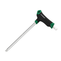 Set kunci pas kunci L heksagonal lengan panjang kelas industri profesional Multi ukuran ujung bola datar Torx gagang T metrik