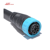 Lilutong 3 + 5 broches industrie puissance Plus connecteur de Transmission de Signal M19 connecteur électrique IP67 connecteur de câble étanche