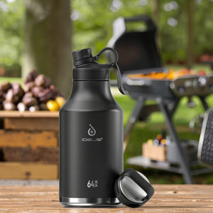 <span class=keywords><strong>IDEUS</strong></span> US almacén de EE. UU. venta al por mayor portátil 64oz aislado de acero inoxidable termo bebida deportes botella de agua - Product Image 1