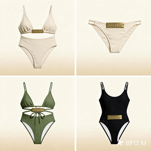 เครื่องประดับโลหะรูปทรงสี่เหลี่ยมผืนผ้า ยี่ห้อ Maker Jeans Abaya Swimwear ผลิตจากวัสดุรักษ์โลก ซักได้ ทนทาน ทำจากโลหะผสมสังกะสี ดีไซน์ทันสมัย  สำหรับตกแต่งเสื้อผ้าสไตล์โบราณ - Product Image 2