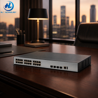 Dispositivo de Conmutación de Red L3 Administrado con 24 Puertos Gigabit Ethernet y 4x10G SFP+ Uplink, Modelo 5731S-S24T4X-A