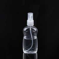 Bouteille pompe en plastique PET transparente de 110 ml et 200 ml pour gel douche bébé, shampoing, savon liquide, soin de la peau, lait, bouteille à presser